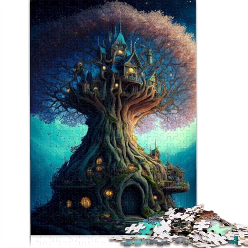 Puzzles für Erwachsene, Märchen, 1000 Teile Puzzle für Erwachsene, Holzpuzzle, Teenager ab 12 Jahren, Weihnachtspuzzle, Geschenke für Frauen, Größe (50x75 cm) von YOITS