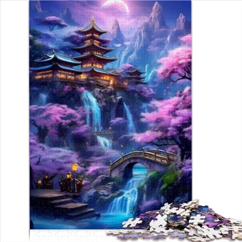 Puzzles für Erwachsene, japanische Fantasie, 1000-teiliges Puzzle, Papppuzzle für Erwachsene und Kinder, tolles Geschenk für Erwachsene, Größe (26 x 38 cm) von YOITS