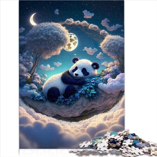 Puzzles für Kinder: Der mystische Panda, 1000 Teile, Holzpuzzle, Teenager ab 12 Jahren, Spielzeug, Geschenke für Studenten, Teenager, Erwachsene, Größe (50x75 cm) von YOITS
