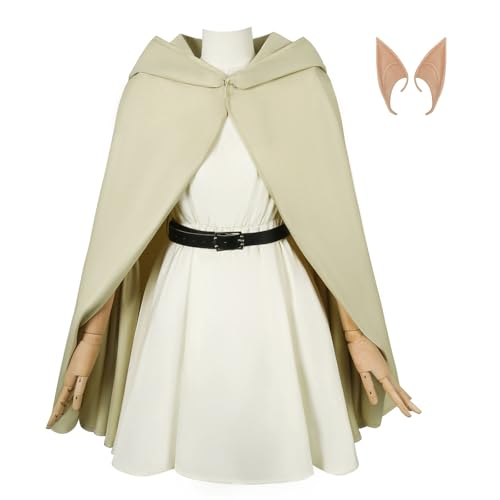 YOLIURCH Cosplay-Kostüm, Frieren Fern Stark, alle Rollen, Uniform-Set, Halloween-Party-Outfit (M, Frieren02) von YOLIURCH