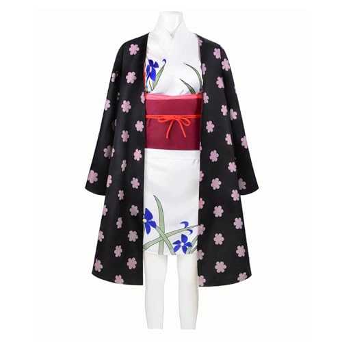 YOLIURCH Cosplay-Kostüm Nico Robin Damen-Kimono-Kleid, Uniform-Set, Halloween, Party, Anzüge (3XL) von YOLIURCH