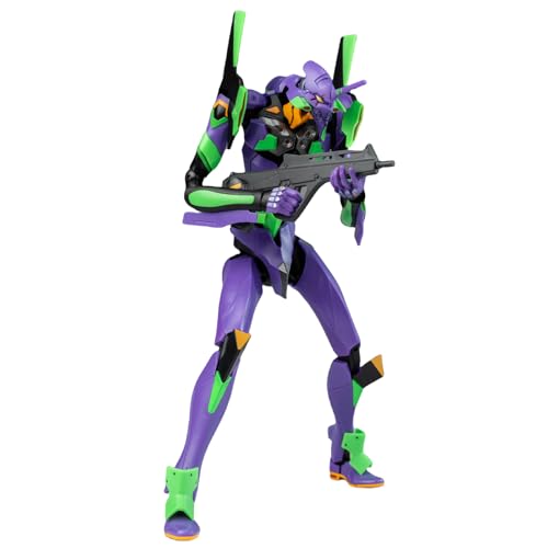 YOLOPARK Evangelion Figur - 20 cm hoch bewegliche humanoide entscheidende Waffe Neon Genesis Evangelion Modellbausatz (EVA-01) von YOLOPARK