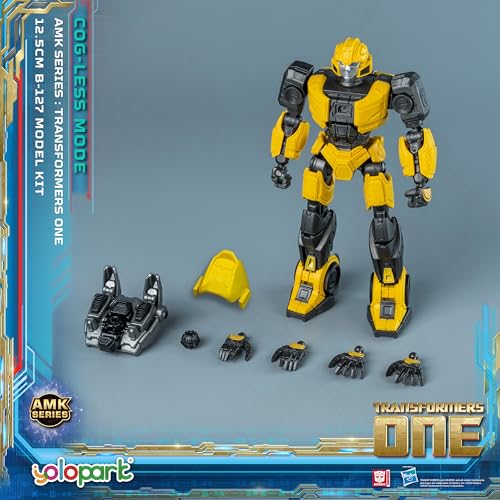 YOLOPARK Hummel Transformer Spielzeug (B-127) Zahnrad ohne Modus, 4,92 Zoll Hochgelenkstrahltransformer One Spielzeug, ohne Umwandlung Transformer Actionfigur für Jungen Mädchen ab 8 Jahren von YOLOPARK