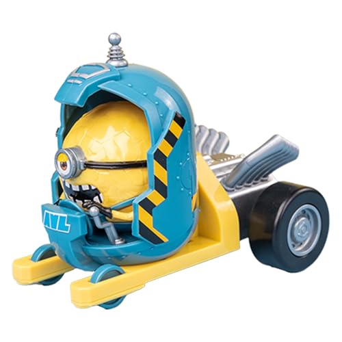 YOLOPARK Minions Despicable Me 4 Spielzeug, Minion Capsule Spielzeug Autos Geschenke für Kinder Alter 3 4 5 6 7 8 Jahre alt, Reibung angetrieben Autos Pull Back Minions Party Favors von YOLOPARK