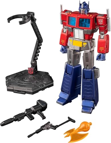 YOLOPARK Optimus Prime Transformer Spielzeug, 20cm Transformers G1 Optimus Prime Action Figur mit verbesserter Bewaffnung, bewegliches Transformers-Sammelspielzeug für 15 Jahre und älter von YOLOPARK