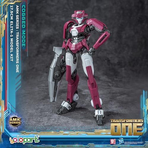 YOLOPARK Transformers One Elita-1 Cogged Mode Action Figur, 6,89 Zoll hoch artikuliert Keine Umwandlung Transformers Model Kit, sammelbare Transformer Spielzeug Geschenke für Kinder ab 8 Jahren von YOLOPARK