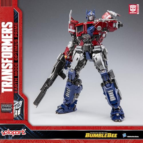 YOLOPARK Transformers Spielzeug Earth Mode Optimus Prime PLAMO, Bumblebee The Movie, 11.8 Zoll Transformers Optimus Prime Action Figur, Sammeln Transformer Spielzeug für Alter 15 Jahre alt und Up von YOLOPARK