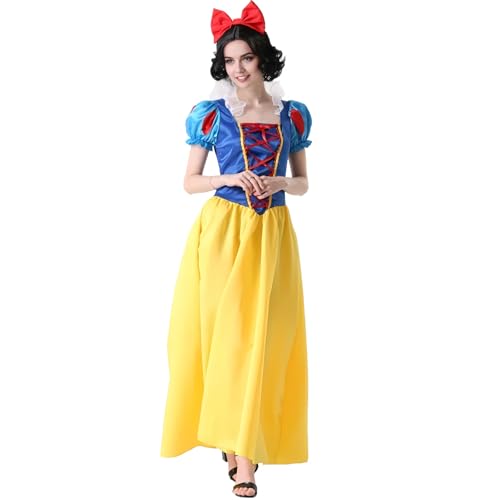 YOMORIO Klassische Princess Costume Adult Cosplay Carnival Costumes Halloween Lang Abendkleid Party Dress von YOMORIO