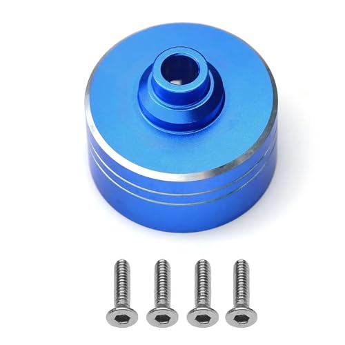 RC Autoteile Für Tamiya Für TT02 TT02D XV02 Pro 1/10 Metalldifferentialkoffer Differ Häuser RC -Auto -Upgrade DIY -Teile Geändertes Zubehör Modifiziertes Zubehör(Blue) von YONMFRDS