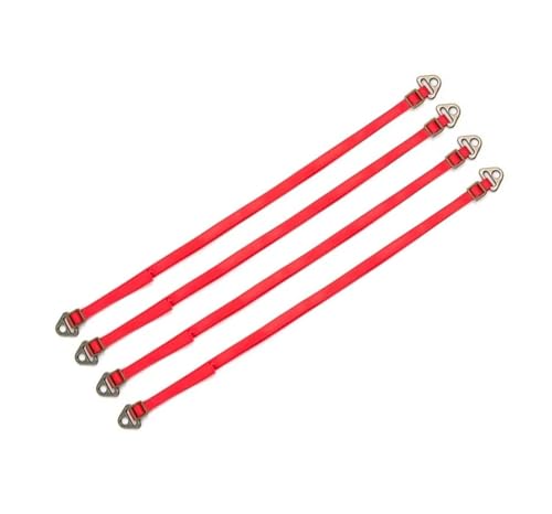 RC Autoteile Für Traxxas Für Axial 1/7 1/8 1/10 Aufhängung Unterdruck Stoßdämpfer Begrenzungsband Riemen Schutzseil RC Autoteile Upgrade Autozubehör(Red) von YONMFRDS