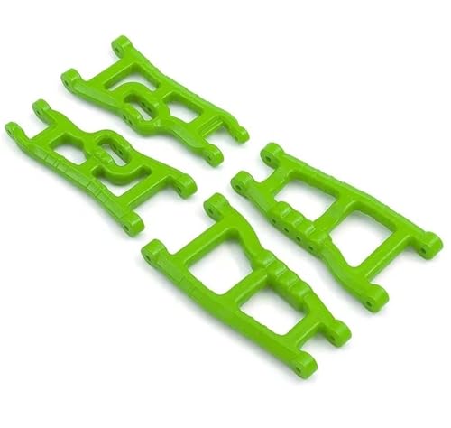 RC Autoteile Für Traxxas Für Slash 2WD Für VXL Für Nitro Für Slash Für Rustler Für Raptor 1/10 RC Vorderen Und Hinteren Suspension Arm Set Ersatz RC Auto Upgrades Teile(Green) von YONMFRDS