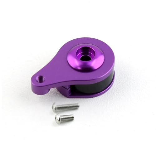 RC Autoteile Für Traxxas Für TRX4 Für TRX6 Für Axial Für Scx10 1/10 RC Crawler Auto Upgrade Teile 25T Metall Lenkung Servo Arm Servo Horn(Purple) von YONMFRDS