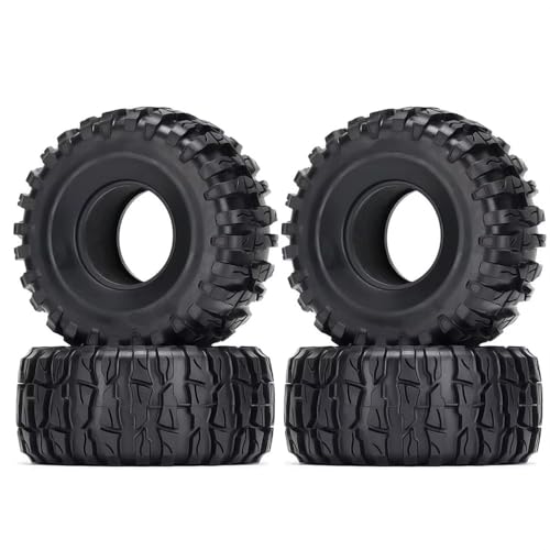 YONMFRDS Für Axial 1/10 Für RR10 90053 Für AX10 90056 90048 Für TRX-4 4Pcs Für Rock Crawler 2,2 Zoll Reifen Weiche 138Mm Reifen Mit Schäumen RC Car Reifen von YONMFRDS