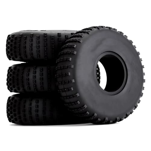 YONMFRDS Für Axial Für SCX10 Für RR10 Für Wraith Für Bomber Für RBX10 Für Ryft 4 Teile/Satz Weiche Gummi 2,2 "Bully Rad Reifen Für 1/10 RC Crawler Auto RC Car Reifen von YONMFRDS