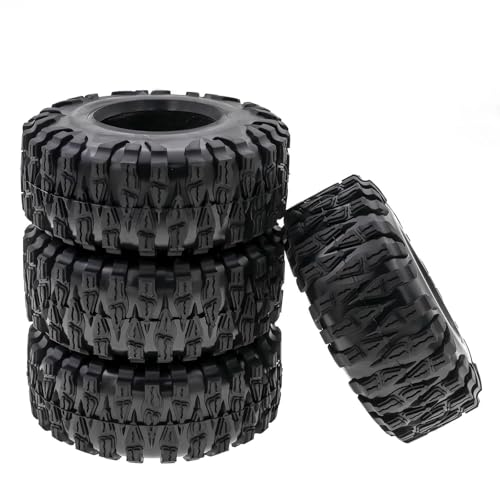 YONMFRDS Für Axial Für SCX10 Für SCX10 II 90046 90047 Für TRX-4 Für TRX4 2,2 Gummi Schlamm Grappler Reifen 120 * 46 MM Für 1:10 RC Für Rock Crawler RC Car Reifen von YONMFRDS