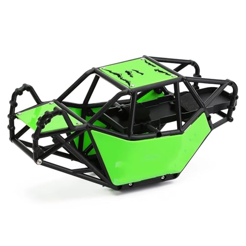 YONMFRDS Für Axial Für SCX10 Für SCX10 II 90046 DIY Teile 1/10 RC Crawler Auto Nylon Für Rock Für Buggy Roll Käfig Körper Shell Für Chassis RC Autoteile(Green) von YONMFRDS