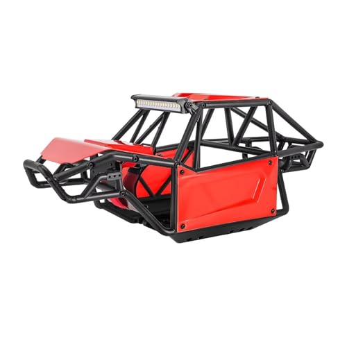 YONMFRDS Für Axial Für SCX10 II 90046 UTB10 Für Capra 1/10 RC Auto Crawler Für Rock Für Buggy Körper Shell Für Chassis Kit RC Autoteile(Red) von YONMFRDS