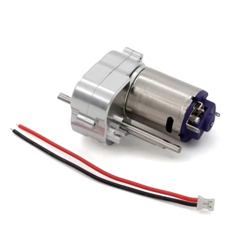 YONMFRDS Für MN168 Für MN82 Für MN78 Für MN99S 1/12 Metall Übertragung Getriebe Motor Getriebe Metall Getriebe RC Auto Upgrade Teile Upgrade RC Autoteile(Silver) von YONMFRDS