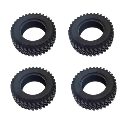 YONMFRDS Für MN86 Intact 80MM RC Reifen RC Gummi Reifen Professionelle Kunststoff Gummi Reifen RC Zubehör Upgrade Teile RC Car Reifen(4PCS tire Skin) von YONMFRDS