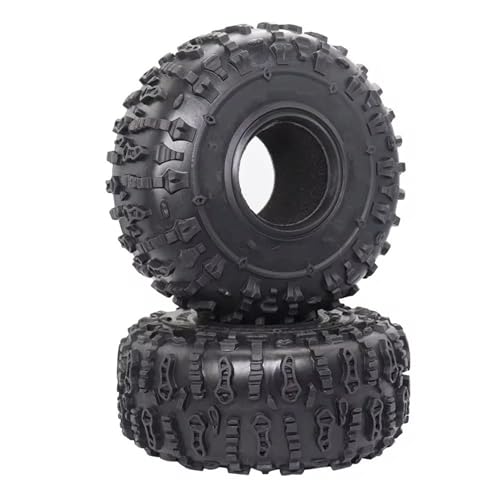 YONMFRDS Für Wraith Für Rr10 Für Scx10 Für Wrangler Für Crawler 2,2 Rad Für 1/10 Rc 4 Stücke 2,2 Zoll Gummi Reifen 2,2 Rad Reifen 150x64mm RC Car Reifen von YONMFRDS