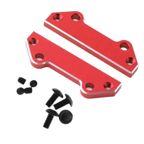 YONMFRDS RC Autoteile Für Arrma Für Mojave 4S 4X4 Für Blx 1/8 RC Fernbedienung Upgrade Teile Metall Sway Bar Montieren Roll Bar Retainer Zubehör(Red) von YONMFRDS