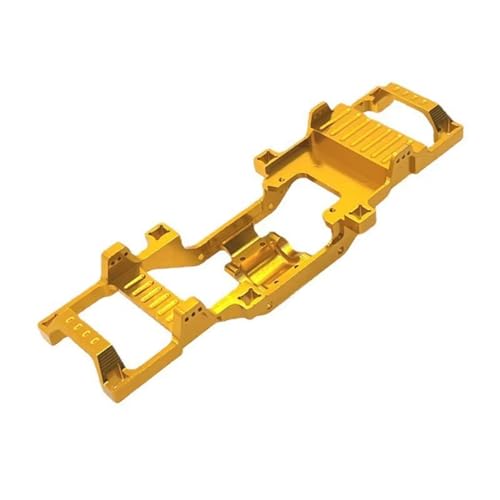 YONMFRDS RC Autoteile Für FMS Für Xiaoqi Für FCX24 1/24 RC Autoteile Zubehör Metall Upgrade Modifikation Rahmen Für Chassis Rahmen Ersatzteile(Yellow) von YONMFRDS