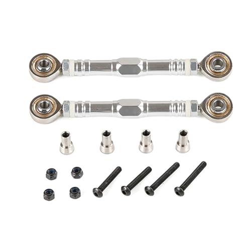 YONMFRDS RC Autoteile Für HPI Für KM Für ROVAN Für Baja 5B 5T 5SC SS Für 1/5 Rc Auto Für Spielzeug Teile CNC Metall Krawatte Zugstange Set von YONMFRDS