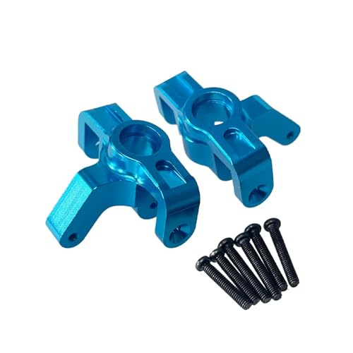 YONMFRDS RC Autoteile Für Hyper Go Für Mjx 1/14 14209 14210 H14BM Fernbedienung Auto Upgrade Metall Teile Änderung Lenkung CupAccessories Rc Auto Teile(Blue) von YONMFRDS