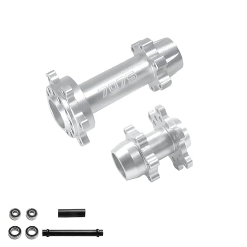 YONMFRDS RC Autoteile Für LOSI Für Promoto Für MX Für 1/4 Motorräder Spielzeug Radachsen Hinterachsen Metall Radachsen(Silver) von YONMFRDS