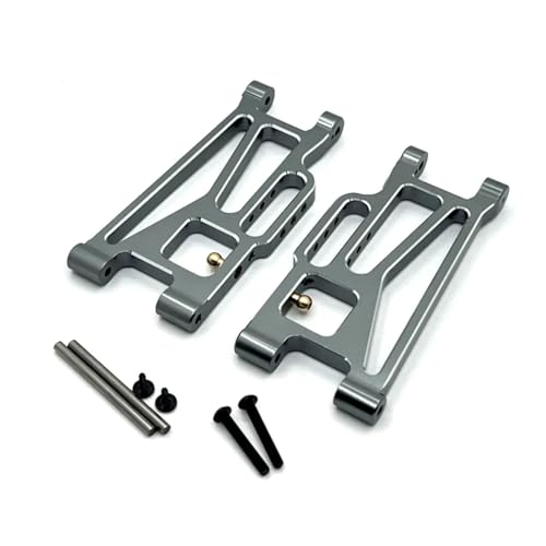 YONMFRDS RC Autoteile Für MJX 1/10 10208 Metall Rear Lower Suspension Arm Für Schaukel Arm RC Auto Upgrade Teile Geändert Zubehör Ersatz DIY Teile(Grey) von YONMFRDS