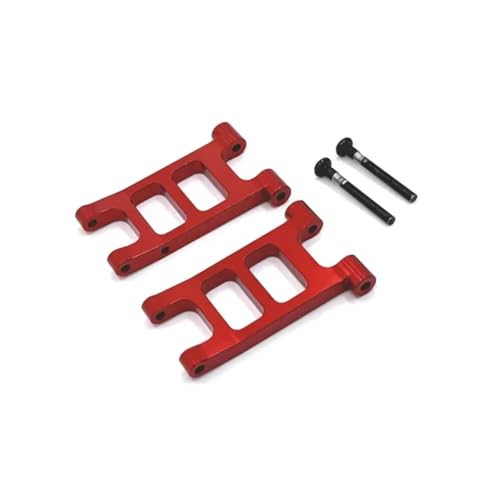 YONMFRDS RC Autoteile Für MJX Für 14301 14302 1/14 RC Auto Teile Unteren Für Schaukel Arm Nach Metall Upgrade RC Auto Upgrade Teile Zubehör Ersatz(Red) von YONMFRDS