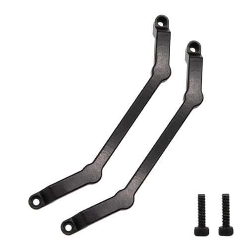 YONMFRDS RC Autoteile Für MN Für MN128 MN86 MN86S MN86K MN86KS G500 1/12 Metall RC Auto Körper Post Halterungen Shell Spalte Fernbedienung Auto Upgrade Teile(Black) von YONMFRDS