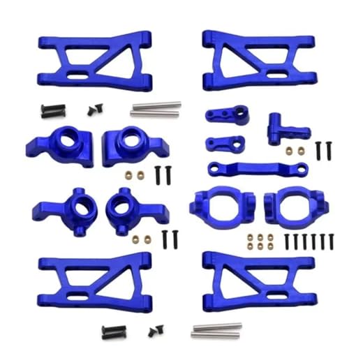 YONMFRDS RC Autoteile Für Remo Für Hobby Für Smax 1631 1635 1651 1655 Für 1/16 RC-Auto Für Schwingarm-Lenkgruppe Cup-Achshalterung C Für Sitz-Upgrade-Teile Aus Aluminiumlegierung(Blue) von YONMFRDS