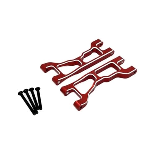 YONMFRDS RC Autoteile Für UD Für UD1201 Für UD1202 Für UD-12PRO Hinten Oberen Für Schaukel Arm Zubehör Metall Upgrade Teile Rc Modell Crawler Auto LKW Für Buggy(Red) von YONMFRDS