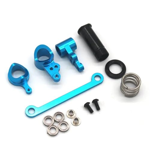 YONMFRDS RC Autoteile Für WLtoys 144001 144010 144002 124016 124017 124018 124019 RC 1/12 Metall-Upgrade(Blue) von YONMFRDS