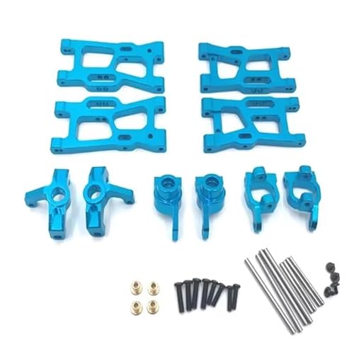 YONMFRDS RC Autoteile Für WLtoys 144001 5X Für 1:14 RC Auto Modelle LKW Teile Für Schaukel Arme(Blue) von YONMFRDS