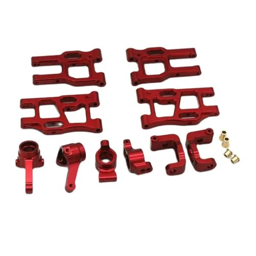 YONMFRDS RC Autoteile Für WLtoys LC Für Racing Für PTG-2 Für Ptg-2r 1/10 RC Auto PTG-2R Spannung Metall PO Fitting Für Schaukel Arm Lenkung Tasse C Für Sitz(Red) von YONMFRDS