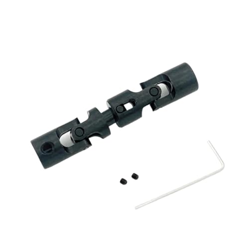 YONMFRDS RC Autoteile Für Wpl Für D42 1/10 Metall Für Universal Antriebswelle CVD Antriebswelle RC Drift Fernbedienung Upgrade Teile Ersatz Zubehör(Black) von YONMFRDS