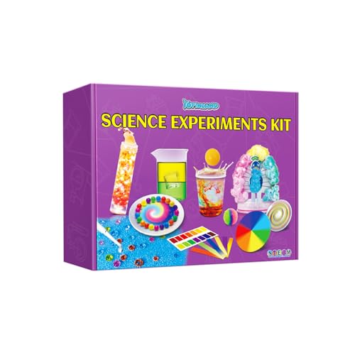 YOPINSAND Kinder Wissenschaft Kits mit 40 Experimente für Jungen Mädchen, Chemie STEM Projekt Aktivitäten, Vulkan Wissenschaftler Kit Spielzeug Geschenke von YOPINSAND