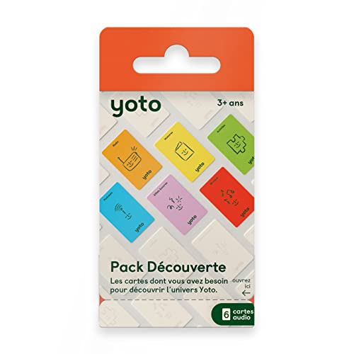 Pack Découverte - 6 Cartes Audio Yoto Pour Yoto Player et Yoto Mini Enceinte mp3 Enfants | Livre Audio Pinocchio, Apprentissage des Langues, Musique | Cadeaux Enfants 3-12 Ans von YOTO