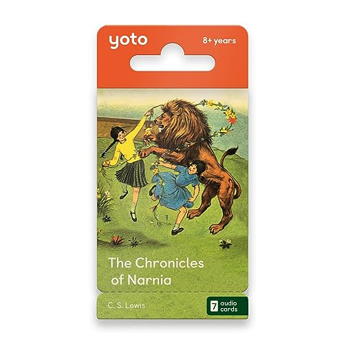 Yoto The Chronicles of Narnia by C. S. Lewis - 5 Kinder-Audiokarten zur Verwendung mit YOTO Player & Mini All-in-1 Audio-Player, bildschirmfreies Hören mit lustigen Geschichten für Spielzeit, von YOTO