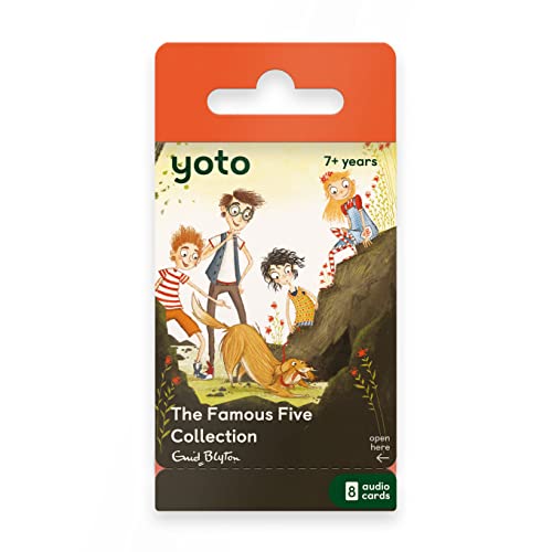 Yoto The Famous Five Collection by Enid Blyton – Kids Audio Story Cards for Yoto Player Children's Speaker | Including Five on a Treasure Island| 8 Story Cards von YOTO