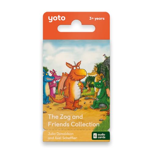 Yoto Zog & Friends Collection von Julia Donaldson – Englische Hörbuchkarte für Kinder zur Verwendung mit dem Yoto-Player und dem Mini All-in-1-Audioplayer für Kinder ab 3 Jahren von YOTO