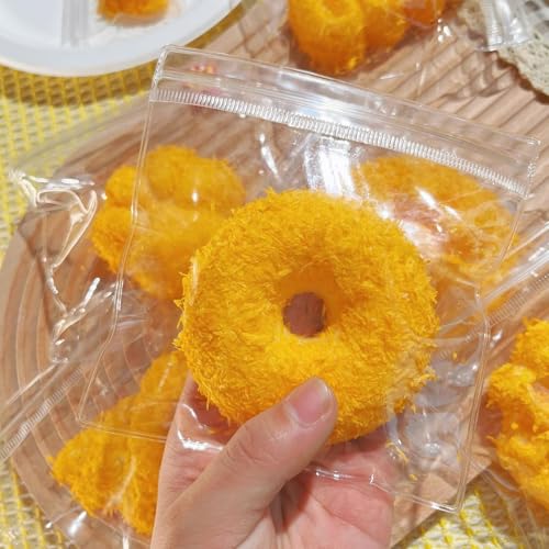 Fried Funny Foods Squishy Toy, 4Pcs Super Soft Squeeze Toys, Squishy Stress Relief Toy, Sensory Fidget Squeeze Toy for Stress Relief, Novelty Toy Birthday Gifts (B*4Pcs) von YOUKENE