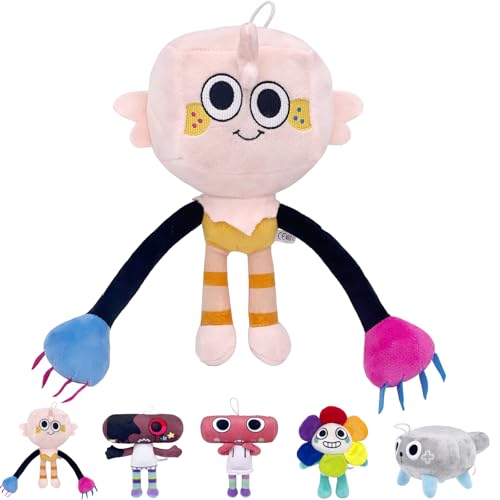 YOUYIKE Dandy Horror Games Plüsch - Dandys World 30 cm The World Game Kiesel Plüsch Plüschtier Dandys World Plüsch für Jungen Mädchen Weiches Stofftier Kissen Puppe Geschenk von YOUYIKE