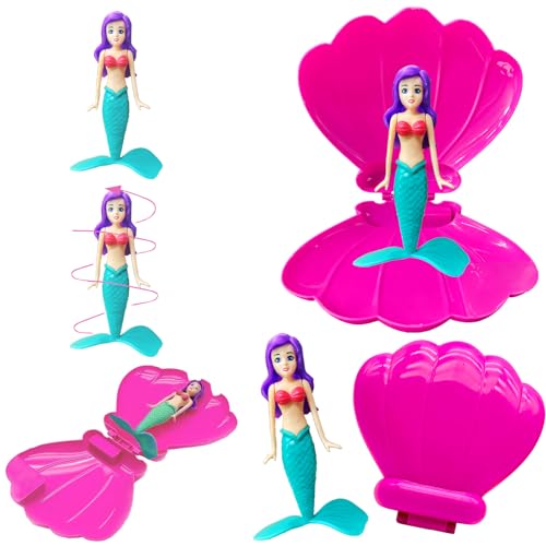 YOUYIKE Meerjungfrau Muschel Pool Spielzeug – 2 Muscheln & 2 Meerjungfrauen Tauchspielzeug Set für Kinder, Wasserspielzeug Kinder Outdoor & Pool,Unterwasser-Tauchspielzeug YOUYIKE Meerjungfrau Muschel Pool Spielzeug – 2 Muscheln & 2 Meerjungfrauen Tauchspielzeug Set für Kinder, Wasserspielzeug Kinder Outdoor & Pool,Unterwasser-Tauchspielzeug von YOUYIKE