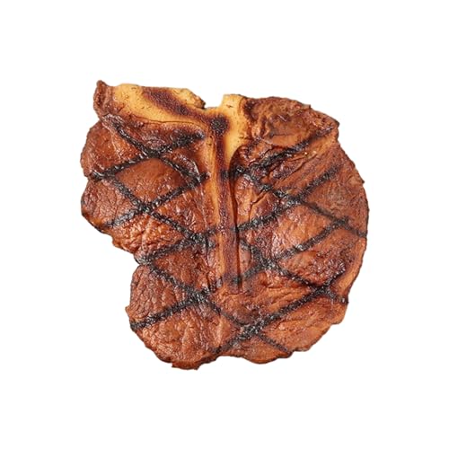 YPBEW Gefälschte Steaksimulation Lebensmittelmodell Hochsimulation Steak Foto Werkzeug Einfach zu Steak Simulation Lebensmittelmodell von YPBEW