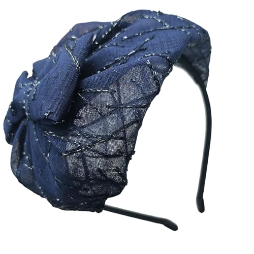 YPREWY Fascinator für Damen mit Schleifen-Designs, Cosplay, Party, Kopfbedeckung, modisches Haar-Accessoire für Halloween, Kostüm, Hochzeit von YPREWY