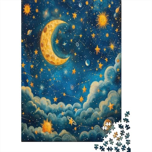 Nachthimmel Puzzle 1000 Teile Erwachsene, Puzzlespiel Jigsaw Puzzles Erwachsenen Puzzlespiel Puzzel 1000pcs (75x50cm) von YPZADTGHG