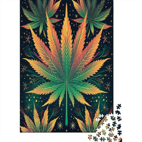 Palmblätter Puzzle 1000 Teile Erwachsene, Puzzlespiel Jigsaw Puzzles Erwachsenen Puzzlespiel Puzzel 1000pcs (75x50cm) von YPZADTGHG